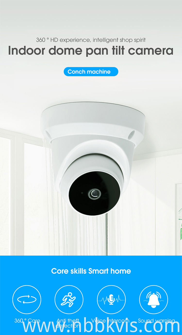 Outdoor Two Way Lens Security Camera